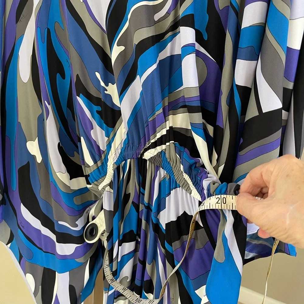 Vintage Emilio Pucci Multicolor Patterned Dress/Top - Picture 10 of 12